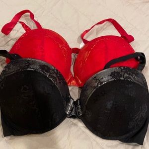 Push up bra set